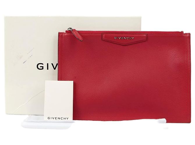 Givenchy Antigona Medium Clutch Rot