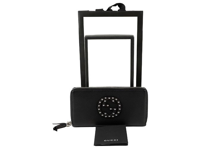 Gucci Soho Long Wallet Black