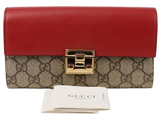 Gucci Padlock Chain Long Wallet