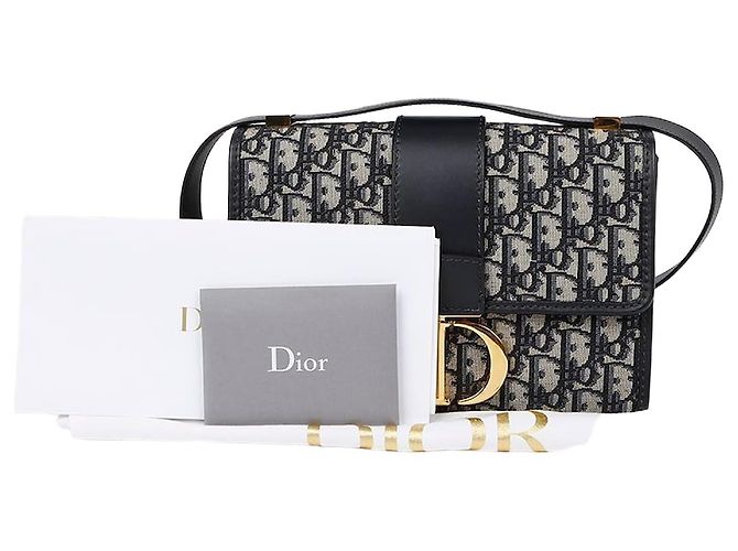Dior Borsa a tracolla Montain Blu