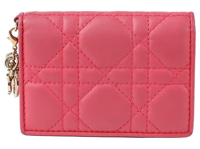 Dior Cartera Lady Flap Rosa