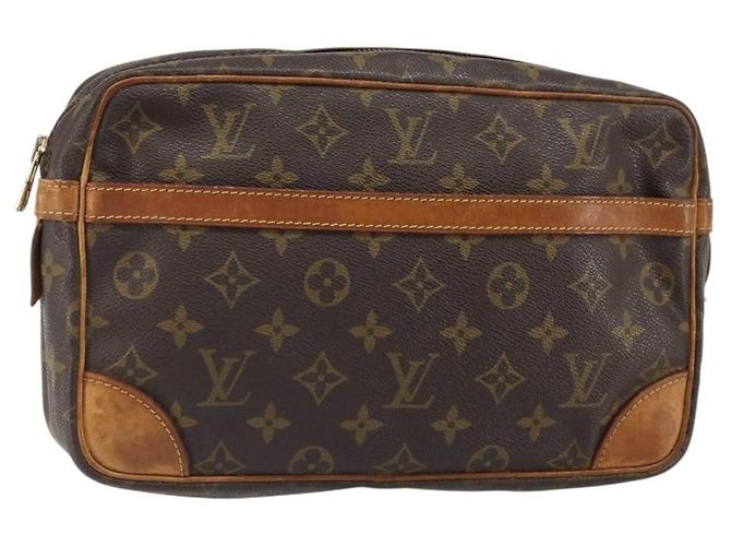 LOUIS VUITTON Clutch Compiegne 28 M51845 LV Auth 161391 Monogramm