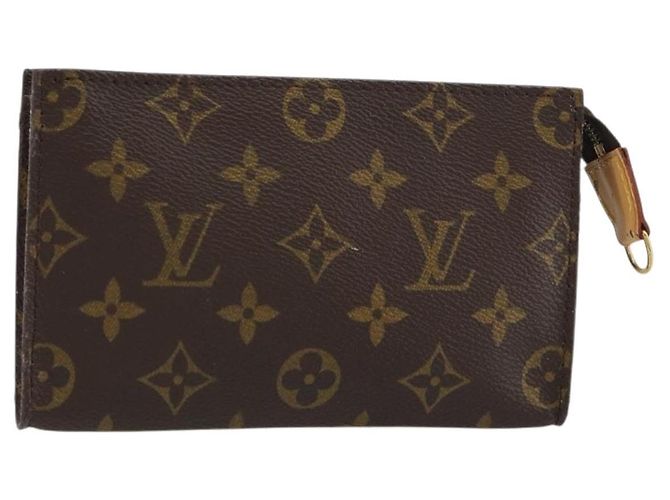 LOUIS VUITTON Monogram Bucket PM Accessory Pouch LV Auth 161458