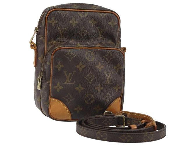 LOUIS VUITTON Bolsa de Ombro Monogram Amazon M45236 LV Auth 161443 Monograma