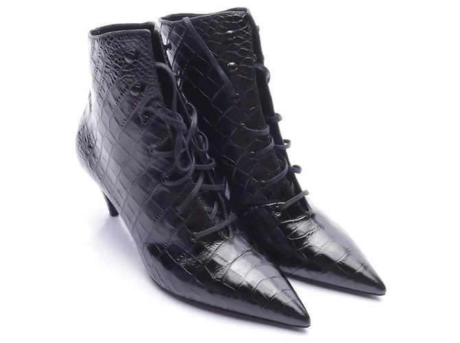 Autre Marque Botines Saint-Laurent Negro