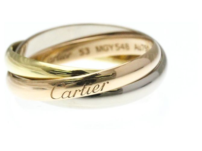 Anello in oro 18K Cartier Trinity D'oro