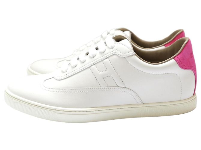 Baskets Quicker Hermès Blanc