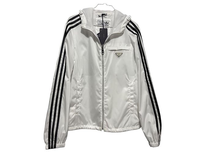 Prada X Adidas Jacke Weiß
