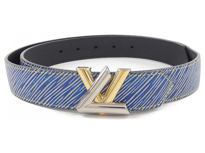 Cinturón Louis Vuitton Santur Twist M9050 Azul