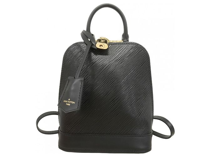 Louis Vuitton Epi Alma Rucksack M25103 Schwarz