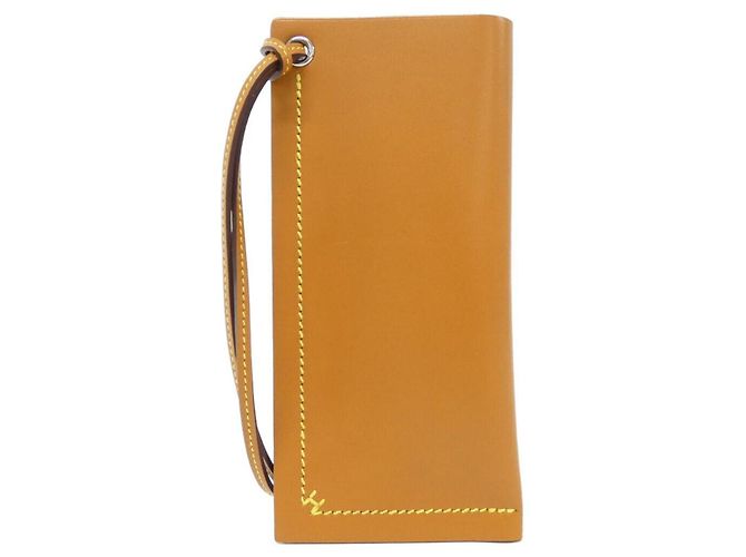 Hermès H Serie Verso Glass Case Brown