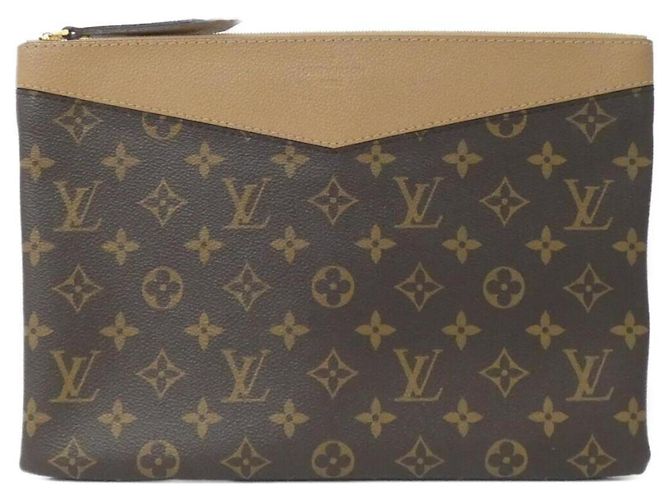 Pochette Quotidienne Monogram Louis Vuitton Marron