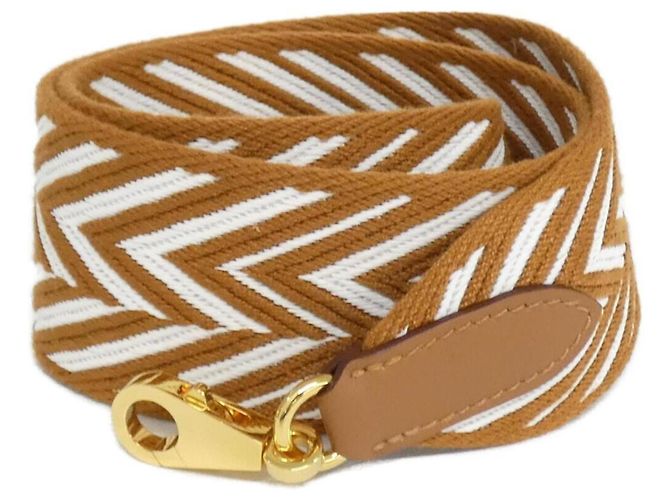 Hermès Hermes Sangle Zigzag 077729CC Strap Brown