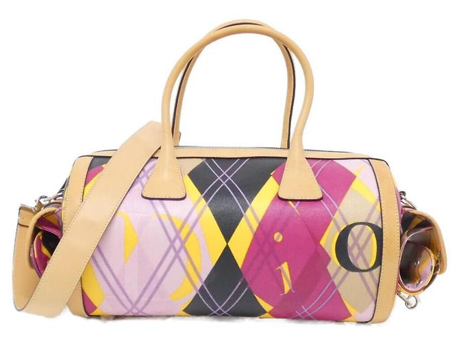 Borsa Boston GOL44261 Christian Dior Multicolore