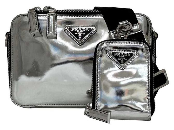 Sac à épaule Brick de Prada Noir