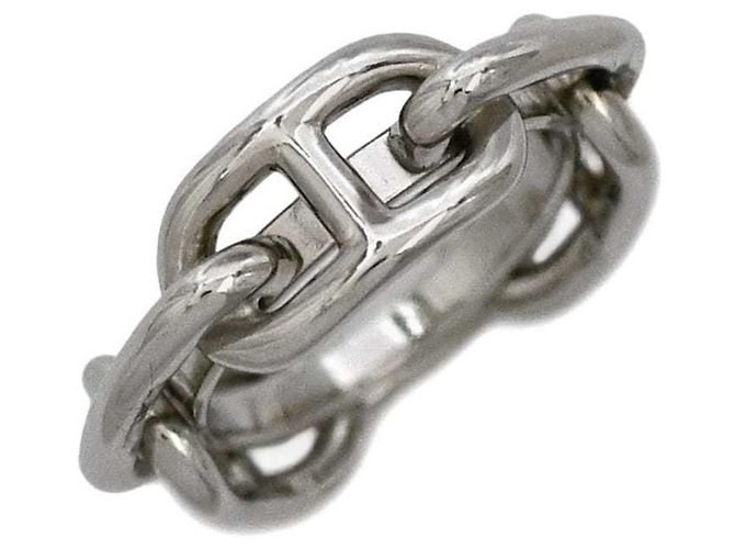 Silberner Schalring von Hermès Metall