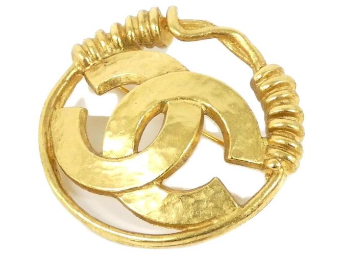 Chanel Goldene Brosche