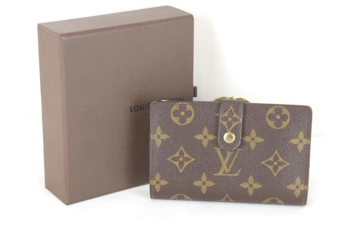 Louis Vuitton Monogram Bifold Geldbörse Monogramm