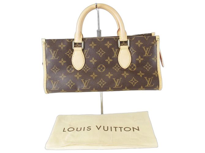 Sac à main Monogram Popincourt Louis Vuitton Marron
