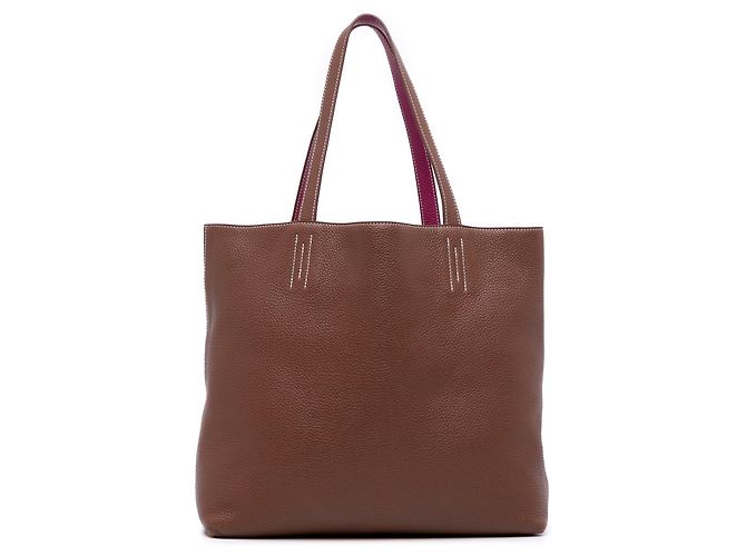 Hermès Clemence Double Sens 36 Marron