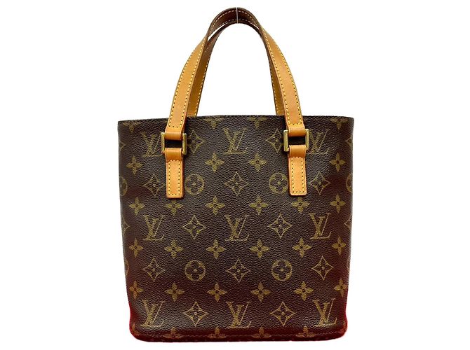 Bolso de cuero Monogram Vavin de Louis Vuitton Castaño