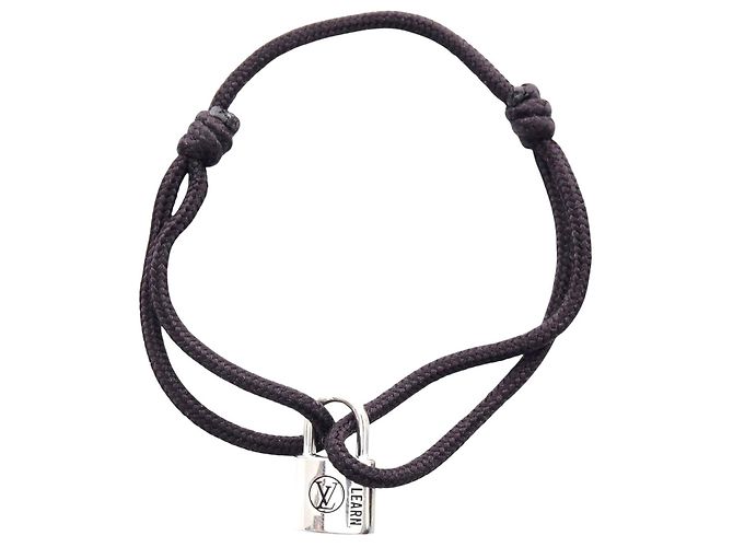 Pulseira Learn Silver Lockit da Louis Vuitton Prata Metálico
