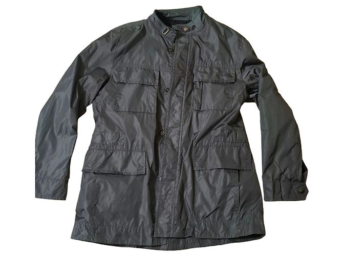 Hugo Boss Men's Jacket Dark green