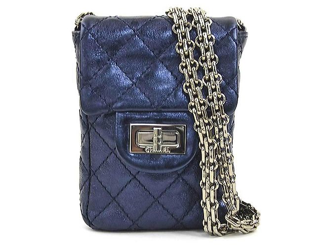 Chanel Mini Pouch Schultertasche Schwarz