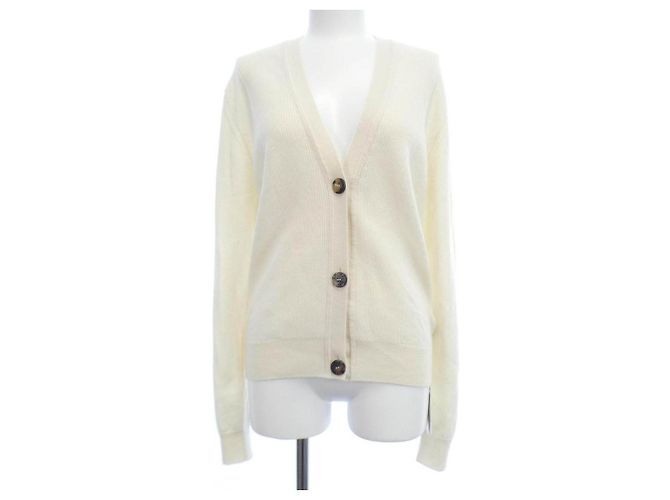 Cárdigan de cachemira Hermès Blanco