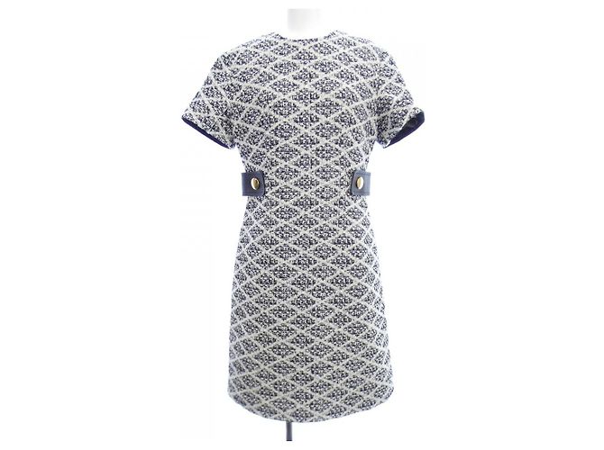 Louis Vuitton Kleid Schwarz Weiß