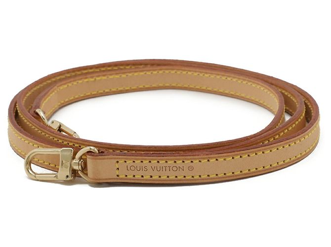 Eva Louis Vuitton Natural Leather Shoulder Strap