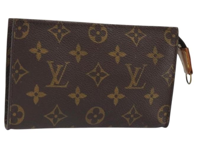 Bucket LOUIS VUITTON Monogramma Secchiello PM Pochette Accessorio LV Auth hk3239