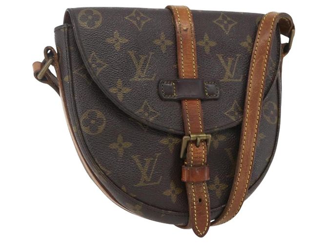 LOUIS VUITTON Bolsa de Ombro Monogram Chantilly PM M51234 LV Auth hk3274 Monograma
