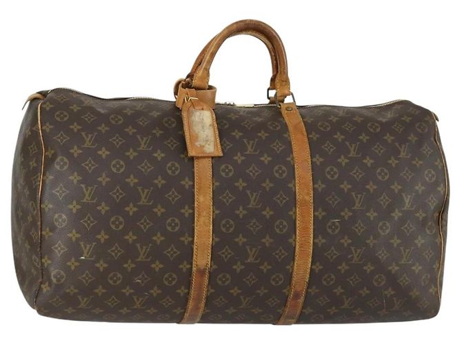 LOUIS VUITTON Sac de voyage Keepall 60 Monogram M41422 LV Auth 158652 Monogramme