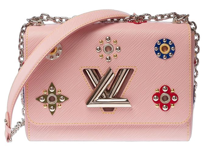 Bolsa LOUIS VUITTON Twist em Couro Rosa - 103189