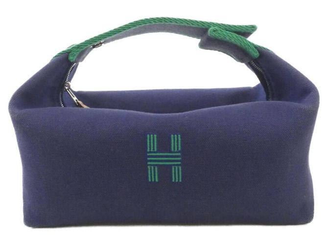 Pochette Hermès Bride A Black PM Nero Blu