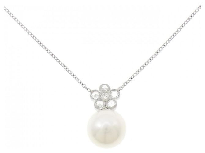 Tiffany & Co Colar de Pérolas Brancas do Sul Tiffany