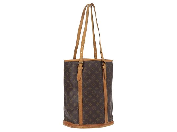 LOUIS VUITTON Bolsa de Hombro Monogram Bucket GM M42236 LV Auth hk3283 Monograma