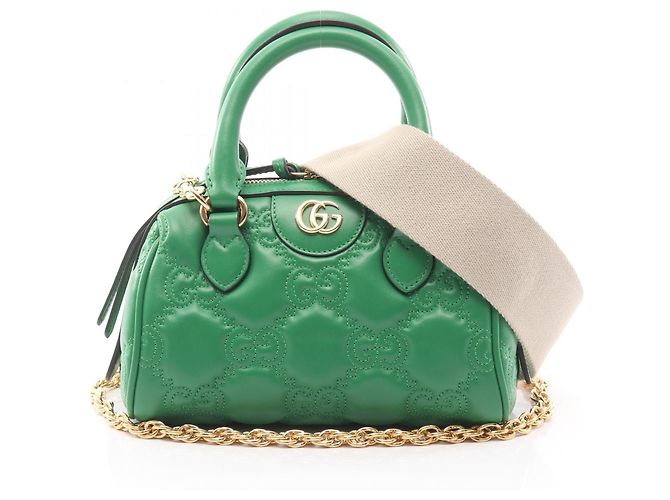 Bolsa Gucci GG Matelassé Verde