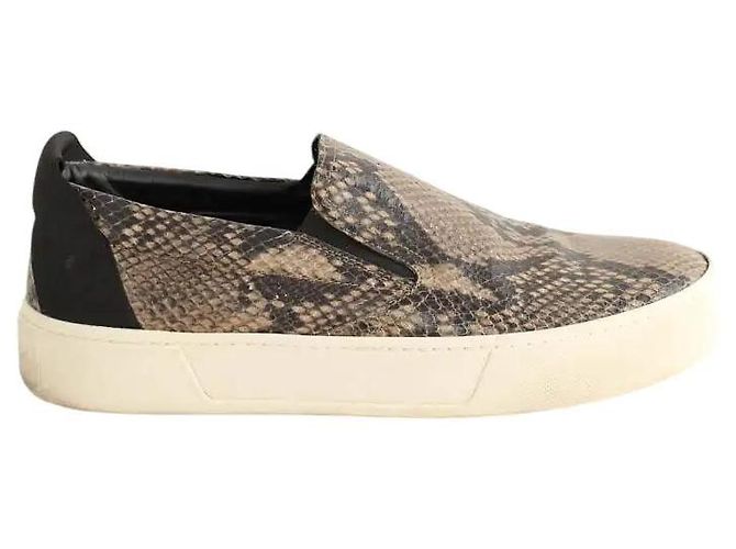 Balenciaga Mocasines de cuero marrón Castaño
