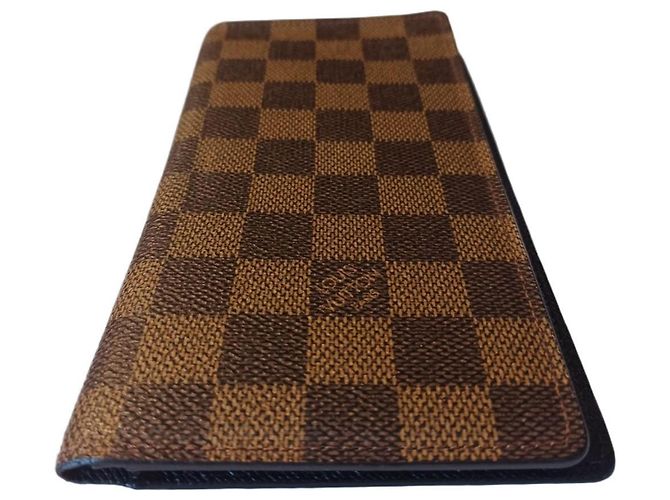 Louis Vuitton Brazza Damier Ebene Marrón oscuro