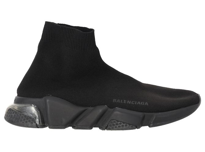 Baskets Speed Balenciaga en polyester noir
