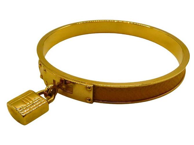 Hermès Kelly Armband Größe 19 Gelb