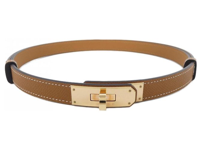 Hermès Cintura marrone standard Hermes Kelly 18mm