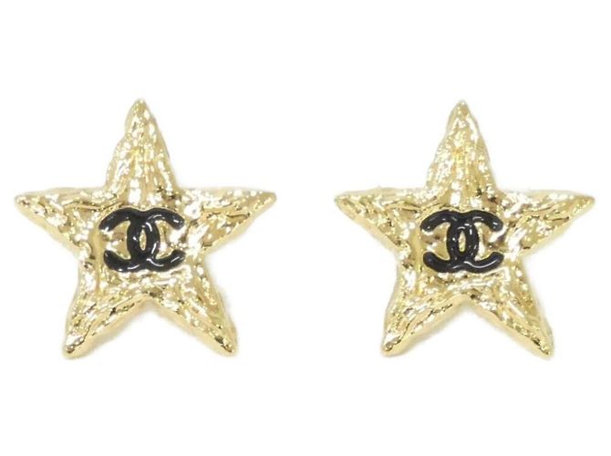 Pendientes de Studs Negros Chanel ABC947