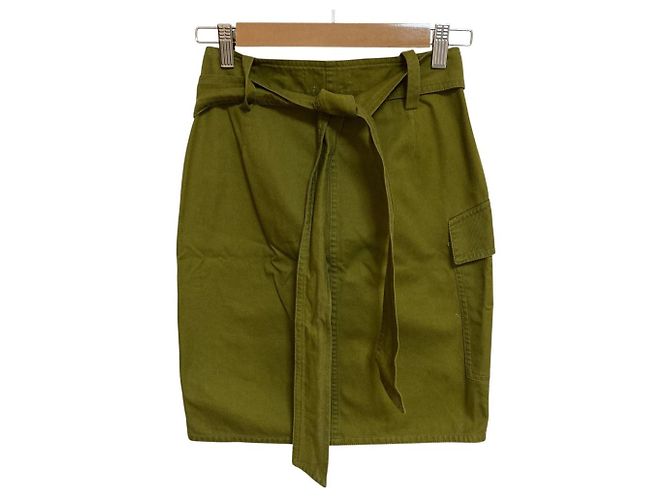 Autre Marque Falda Isabel Marant Étoile Verde Caqui