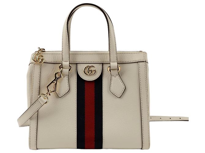 Gucci Sac à main Ophidia Small Tote Blanc