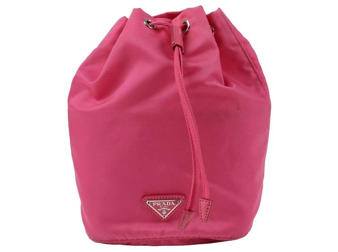Prada Pochette a secchiello Rosa 