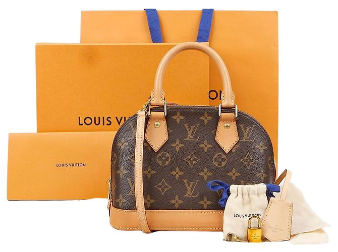 Louis Vuitton Sac à main Alma BB Marron