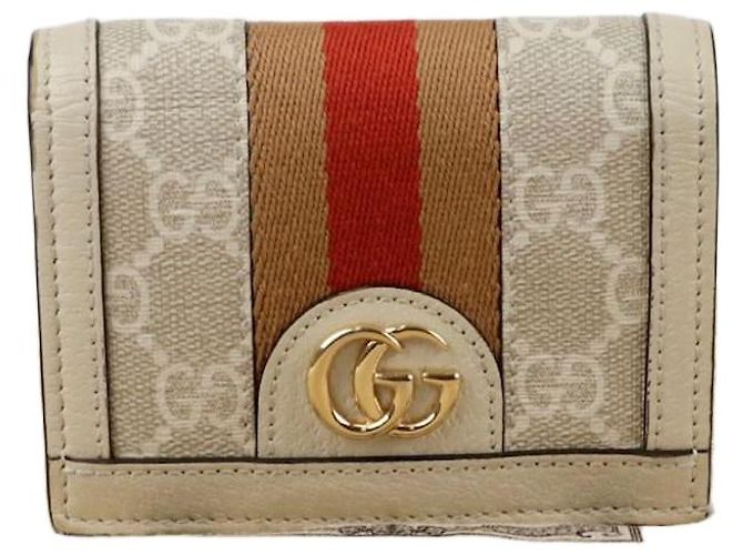 Gucci Tarjetero Ophidia Blanco